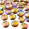 John Bead 20mm AB Acrylic Round Flat Back Rhinestones, 200ct.